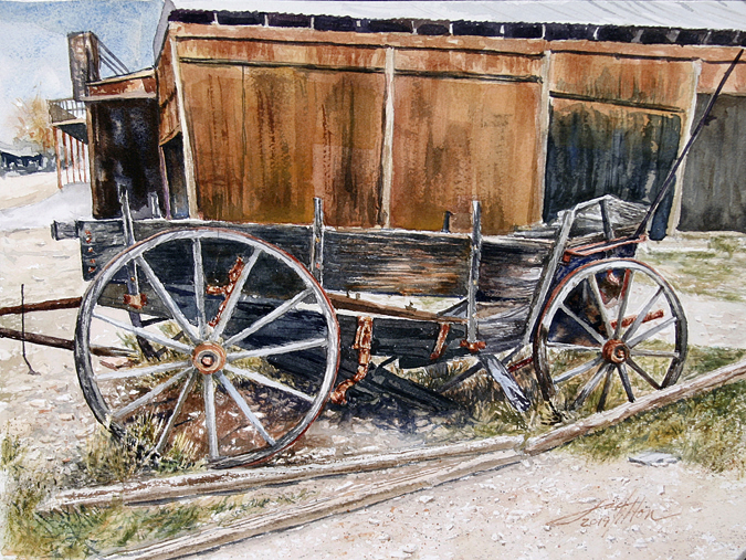 Tombstone Freight Wagon